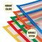 MessageStor® Dry-Erase Reusable Clear Pocket Sleeves with Markers, 60-Piece, Assorted
